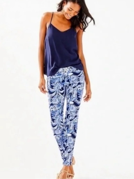 Lilly Pulitzer Pants - Lilly Pulitzer Kelly Skinny Pants You’re The Zest size 4
